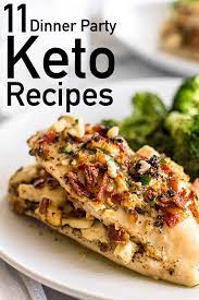 Complete menus from cocktail hour to desserts. 11 Outstanding Keto Recipes For Entertaining The Unlikely Hostess