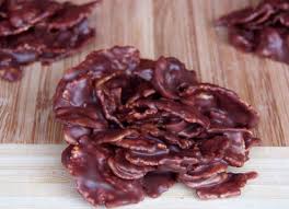 Roses Des Sables Au Chocolat Au Thermomix Plat Et Recette Recette Rose Des Sables Sables Au Chocolat Idee Recette Thermomix