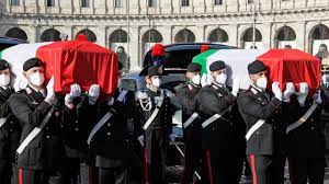 Italy Honors Slain Ambassador Bodyguard And Prays For Congo Wjhl Tri Cities News Weather