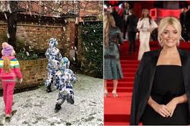 She is known for her work on keith lemon: Fans Spot A Ghost In Holly Willoughby S Back Garden As Her Children Play In The Snow Rsvp Live