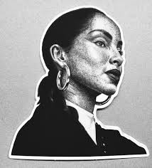 Sade Adu Sticker Drawing Vinyl Matte Smooth Operator Kiss of Life Love  Deluxe