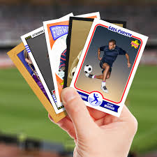 Printed directly onto 5mm thick foamex board using high quality printers. Make Your Own Soccer Card