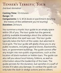 We would like to show you a description here but the site won't allow us. Tenser S Terrific Tour Give Your Players A Lore Dump In Style Dndhomebrew Dungeons And Dragons Homebrew Dnd 5e Homebrew Summoning Spells