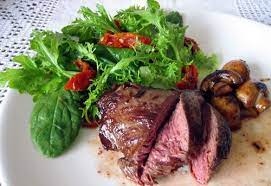 Kangaroo Steak Tried Both Kangaroo And Crocodile When I Was In Australia Photo Via Meat Recipes Kangaroo Kangaroo Meat Recipe Kangaroo Recipe Aussie Food