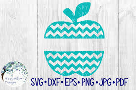 Download Chevron Apple Teacher Gift Cut File Graphic By Wispywillowdesigns Creative Fabrica PSD Mockup Templates