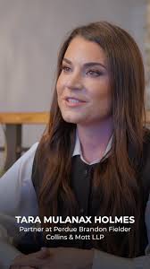 Meet Tara Mulanax Holmes, Partner at Perdue Brandon Fielder Collins & Mott  LLP, and 2024 20 Under 40 Honoree! Tara is a graduate of the 40th Class of  Leadership San Angelo and serves as a member of ...