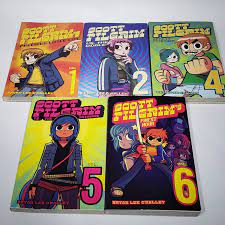 Lot of 5 Scott Pilgrim Vol 1 2 4 5 6 Manga Bryan Lee O'Malley Shonen  Jump EUC | eBay