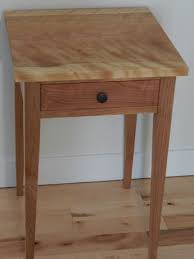 Custom Shaker End Table In Maple Cherry Walnut Or Red Birch Handmade By Paul Donio At Hawk Rid Woodworking Projects Table Maple Furniture Mission Furniture