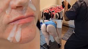 Caught the plumber sniffing my dirty panty In laundry, - (bbw ssbbw, Fat  ass, big butt, thick ass)