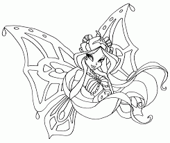 Winx club stella la fata del sole e della luna. Winx Club Coloring Pages Enchantix Coloring Home