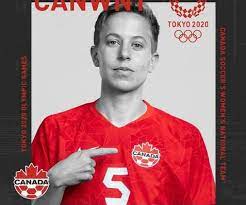 Canadian soccer player makes history as first openly trans athlete to medal in the olympics. Canadian Soccer Player First Out Trans And Non Binary Olympian