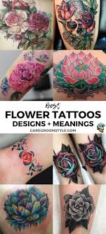 125 Best Flower Tattoos Designs Ideas And Meanings 2019 Guide Flower Tattoo Meanings Flower Tattoos Carnation Tattoo