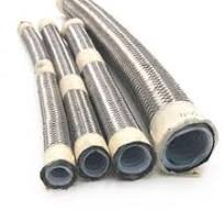 Flexible Stainless Steel Wire Braided Corrugated PTFE Hose