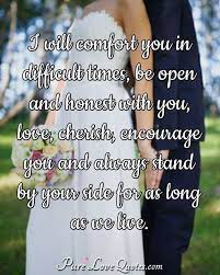 Grow old along with me; 55 Wedding Vows And Quotes Purelovequotes