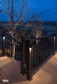We can specify internally & externally for locations such as stairwells, walkways, offices, balconies, foot/road bridges to bring you the latest in balustrade handrail lighting design. Subtle Outdoor Deck Railing Lighting Ideas