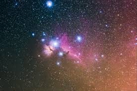 This image is the luminance channel for the color image above. The Horsehead Nebula In Orion Taken With A Dslr And 300mm Lens Space
