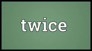Twice Meaning Youtube