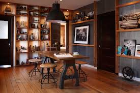 Industrial home office furniture : The Industrial Style Home Office