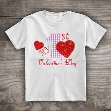 Pacifiers and their accessories can make very practical and festive valentine's day gifts for babies. 1st Valentines Day T Shirt Gift For Babies Bodysuit Onsie Kids Valentines Gifts For Kids Babies Baby Love Hearts T Shirts A349 By Stoykots Catch My Party