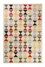 Klassische und moderne teppiche für ein komfortableres wohnerlebnis! Esprit Kurzflor Teppich Aus Wolle Mahan Beige Gelb Grun Rot Outlet Teppiche