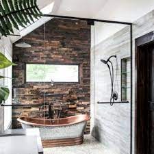 Cuartos de baño rusticos modernos. 1001 Ideas Para Organizar Las Cocinas Pequenas Bano Rustico Moderno Banos Rusticos Modernos Rustico Moderno
