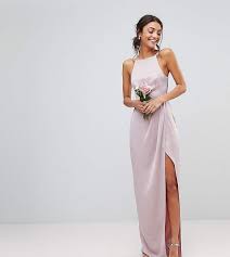 Discount taken at register in store. Asos Tall Asos Tall Wedding Drape Front Strappy Back Maxi Dress Regular Fit True Dresses To Wear To A Wedding Wedding Guest Dresses Long Dresses