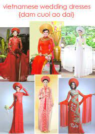 Top Left And Bottom Vietnamese Wedding Dress Traditional Wedding Dresses Vietnamese Wedding