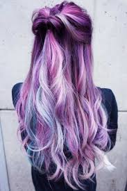 What a great choice for a special occasion! 46 Purple Hair Styles That Will Make You Believe In Magic