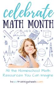 Math Month Resource Roundup Homeschooling Without Training Wheels Homeschool Math Homeschool Math Curriculum Homeschool