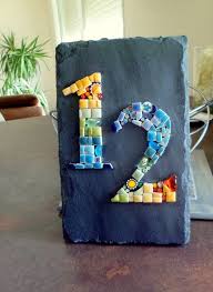 Resultat De Recherche D Images Pour Chiffres En Mosaique Numero Maison Art De Mosaique Murale Mosaique