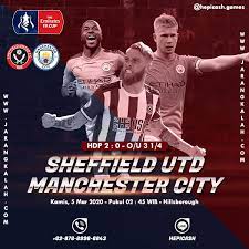 Sheffield United Vs Manchester City Fa Cup Manchester City Sheffield Manchester
