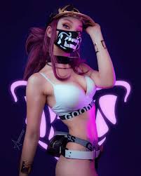 The Best League of Legends Lewd and Nude KDA Akali Cosplay Collection