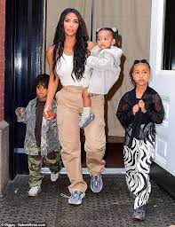 The idea of a bigger west household may come as a they've always talked about wanting four kids: Kim Kardashian Joins Kanye West And Kids North Saint And Chicago Kim Kardashian Outfits Kim Kardashian And Kanye Kim Kardashian Wallpaper