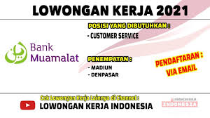 Type 1 or more characters for results. Bank Muamalat Buka Lowongan Untuk Madiun Denpasar Lowongan Kerja Denpasar Loker Madiun Terbaru Cute766