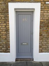 Dulux Mineral Haze 2 On Front Door Grey Front Doors Grey Exterior Exterior Front Doors