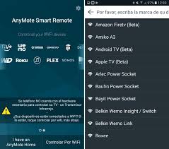With smart remote for your samsung galaxy s4 (also works on some cyanogenmod devices now, as well as other custom roms!), you can add, create and customize any number of remotes, combining controls from … Anymote Como Convertir Tu Smartphone Android En Control Remoto