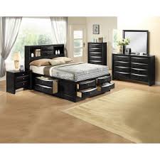 Emily Black Bedroom Collection American Freight Sears Outlet
