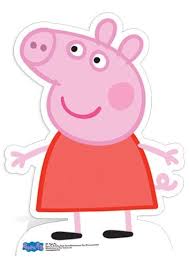 Peppa Pig Character Lifesize Cardboard Cutout Standee Standup Cutouts Decoration Peppa Pig Birthday Party Peppa Pig Party Pig Party