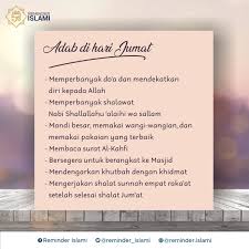 Yuk langsung saja simak ulasan berikut ini. Reminder Islami On Twitter 1 2 Assalamualaikum Para Sahabat Alhamdulillah Jumat Berkah Berikut Beberapa Sunnah Yang Bisa Kita Lakukan Di Setiap Hari Jumat Memperbanyak Doa Dan Mendekatkan Diri Kepada Allah Memperbanyak Shalawat Nabi