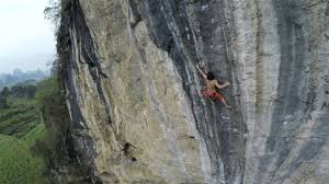 Rock climbing is the sport or activity of climbing rock faces, especially with the aid of ropes and special equipment. Gopro Rock Climbing China S White Mountain With Abond Youtube