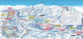 BERGFEX: Trail Map Lenzerheide: Cross-country skiing Lenzerheide