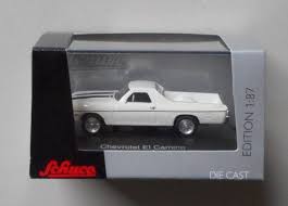 1 centimeter on the scale model represents 18 in reality. 1968 White Chevy El Camino Schuco 1 87 Ho Scale Die Cast Car Schuco El Camino Chevy El Camino Chevrolet El Camino
