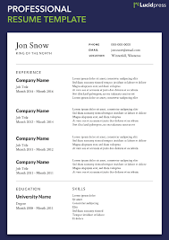 We've detailed all about making a professional resume to get noticed in a crowded job marketplace. Your Resume Formats Guide For 2019 Lucidpress