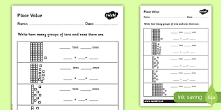 Not only tens and ones worksheets, you could also find another pics such as tens and ones chart, place value worksheets, clip art ten to one, tens digit, tens and units. Place Value Ones And Tens Worksheet Math Adding Subtracting Using Worksheets T2 Ver Adding And Subtracting Using Place Value Worksheets Worksheets Math Worksheet For Ukg Students 6th Grade Math Questions Russian Math