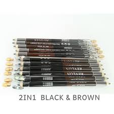 Pensil Alis Revlon 2in1 Coklat Dan Hitam Eyebrow Revlon Brown Black Shopee Indonesia