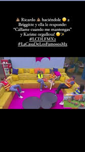 Ricardo haciéndole 🤫 a Briggitte y ella le responde: , “Cállame cuando me  mantengas” , y Karime orgullosa! 😌✨ #LCDLFMX2 #LaCasaDeLosFamososMx