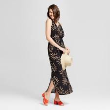 Women S Printed Maxi Dress A New Day Black Target Maxi Sundress Printed Maxi Printed Maxi Dress