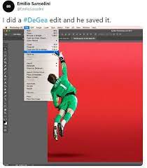 Netizen pun memujinya dengan beragam meme. Soccer Memes The Best De Gea Meme Of The Night Facebook