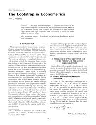 Text boxes can help brainstorm and organize a paper on any topic. Https Projecteuclid Org Journals Statistical Science Volume 18 Issue 2 The Bootstrap In Econometrics 10 1214 Ss 1063994976 Pdf
