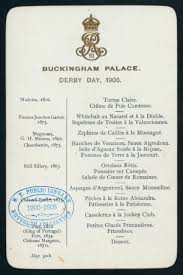 Buckingham Palace Menus Whats On The Menu Vintage Menu Menu Cards Buckingham Palace